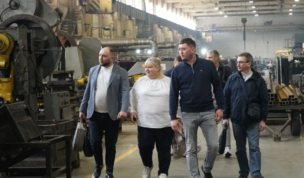 Az Elvorti vállalat vezetőségének találkozója a Poltavai Állami Agráregyetem képviselőivel