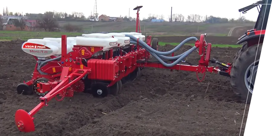 СІВАЛКА VEGA 8 PROFI - НАПІВПРИЧІПНА
