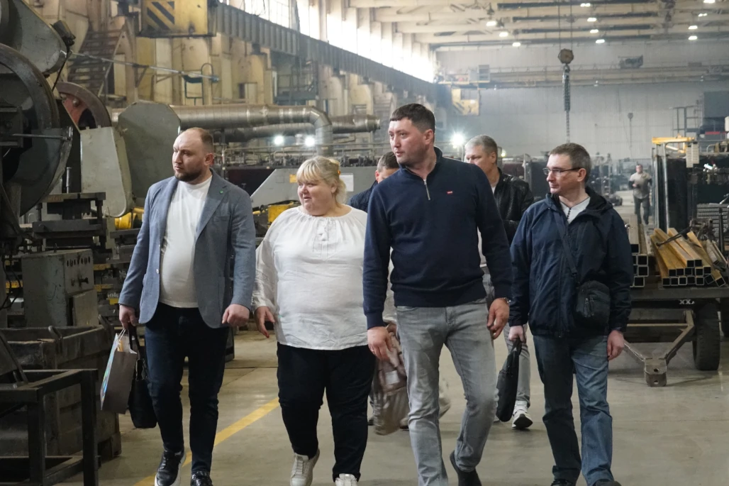 Az Elvorti vállalat vezetőségének találkozója a Poltavai Állami Agráregyetem képviselőivel