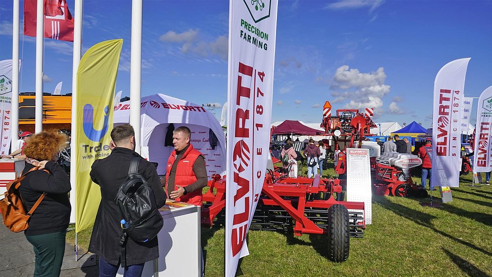 Az ukrán ELVORTI cég innovatív mezőgazdasági gépei az AGRO-SHOW - 2022 kiállításon (Lengyelország) — 2