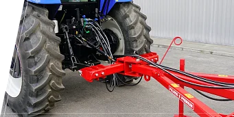 A FÜGGVÉNY RÖGZITÉSE A TRAKTORRA