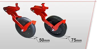2 VÁLASZTHATÓ NYOMÓKERÉK KÉSZLET: KESKENY ÉS SZÉLES