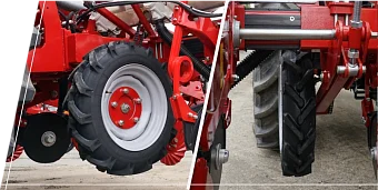 ÁLLÍTHATÓ TÁMOGATÓ-HAJTÓ KEREKEK